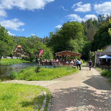 Pension Sternschnuppe, Treseburg Harz, Unmittelbar Am Wasser Thale Luaran gambar