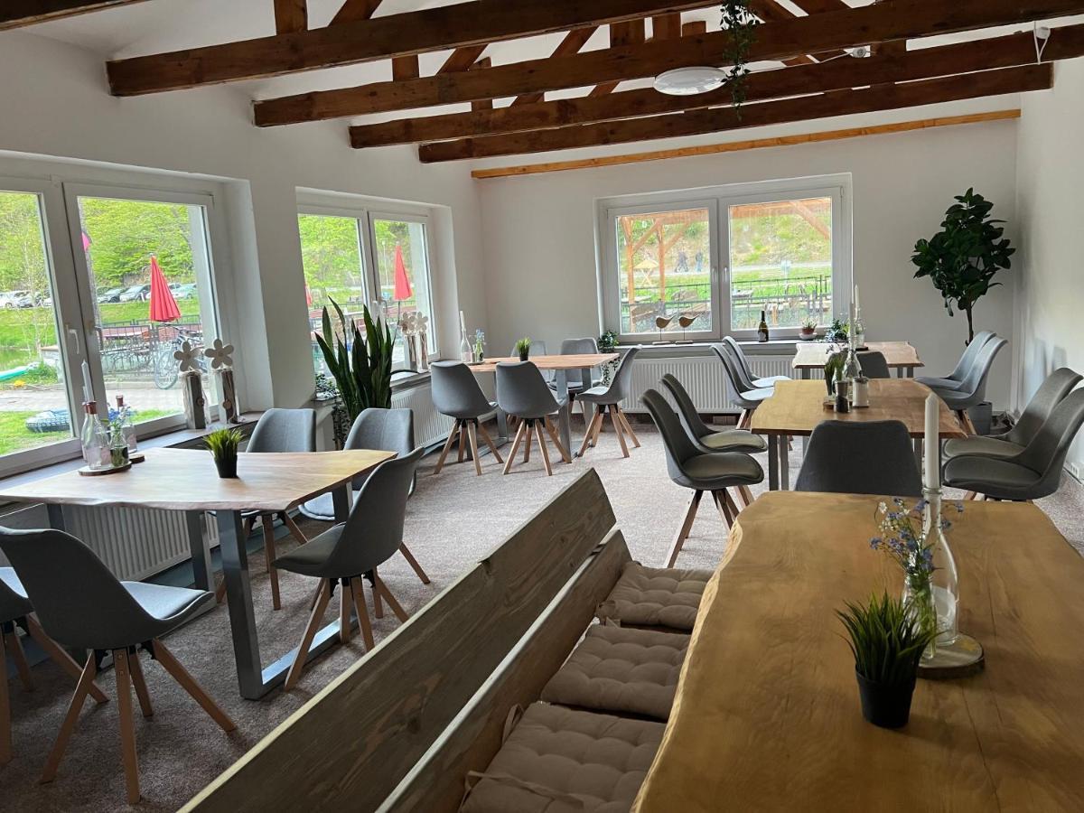 Pension Sternschnuppe, Treseburg Harz, Unmittelbar Am Wasser Thale Luaran gambar