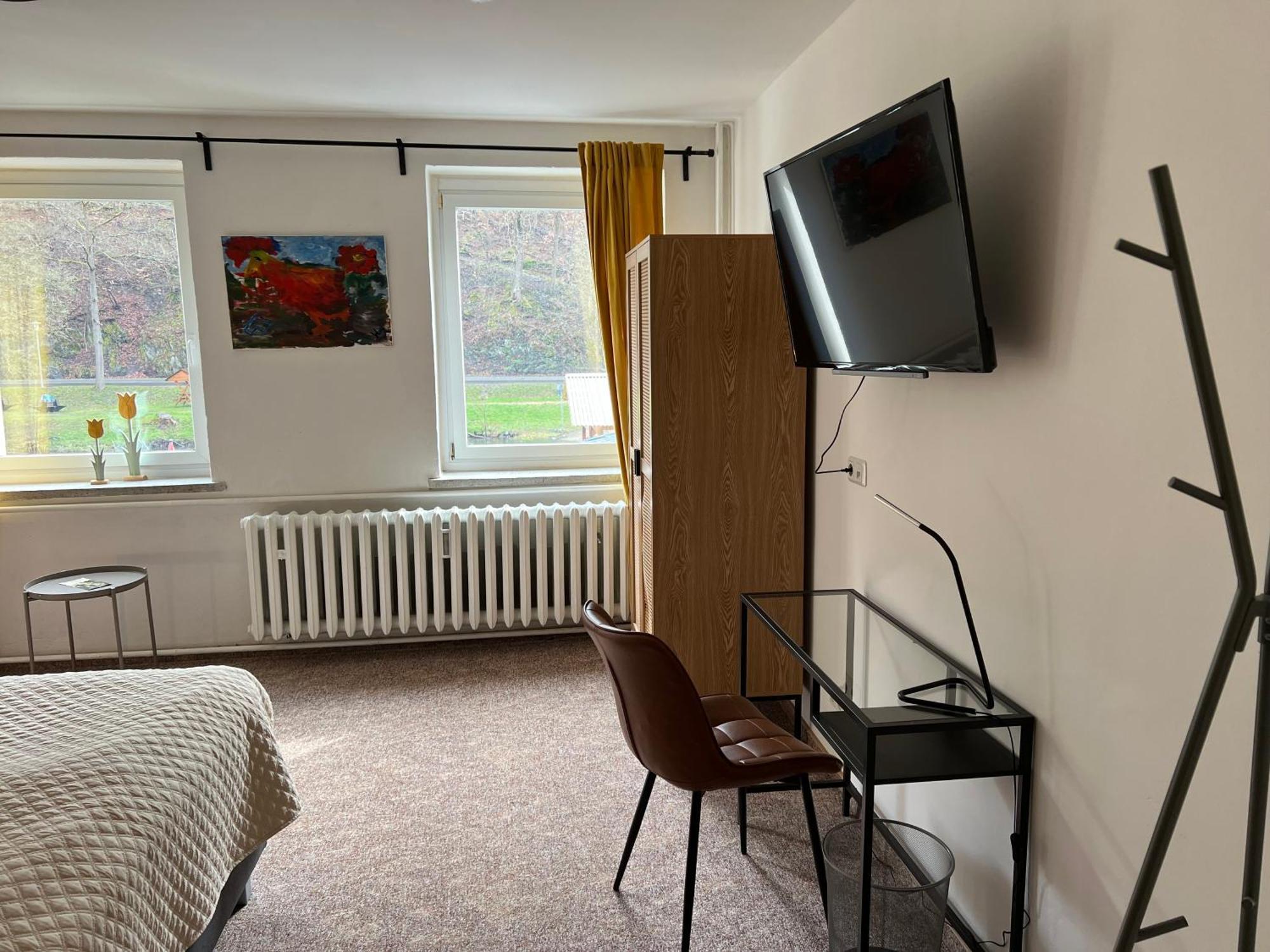 Pension Sternschnuppe, Treseburg Harz, Unmittelbar Am Wasser Thale Luaran gambar